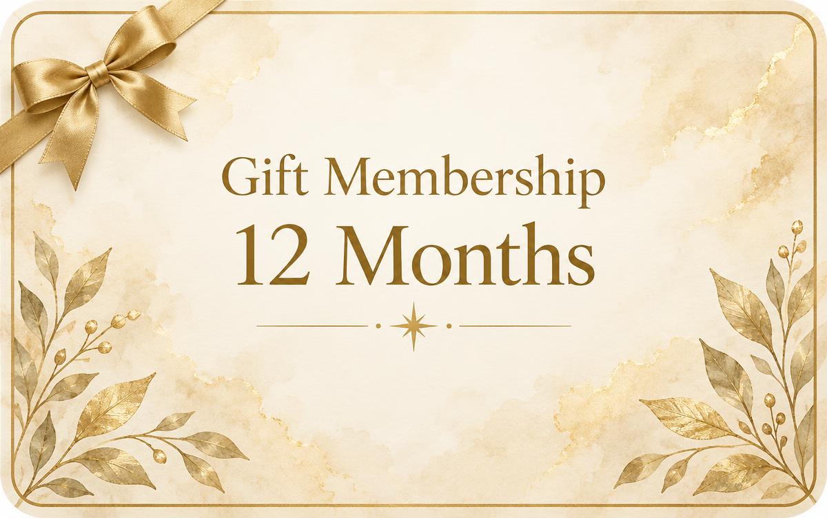 12-month gift card